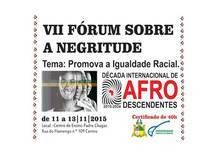 VII Fórum Sobre a Negritude será realizado de 11 a 13 deste mês em Santa Inês