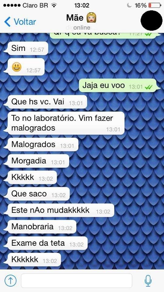 Veja Melhores Prints De Conversas De M E E Filhos No Whatsapp Curiosidade