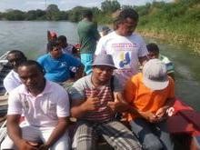 Sindicato dos pescadores realizou mais uma regata de canoas a remo