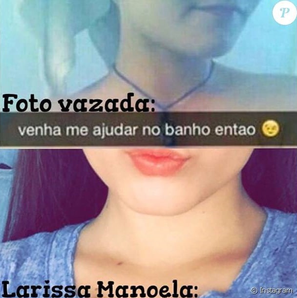 Falsa Foto Nua De Larissa Manoela Vaza Na Internet E Atriz Desafaba Meionorte