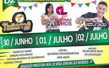 PREFEITURA realizará festival junino em Nossa Srª dos Remédios/Pi