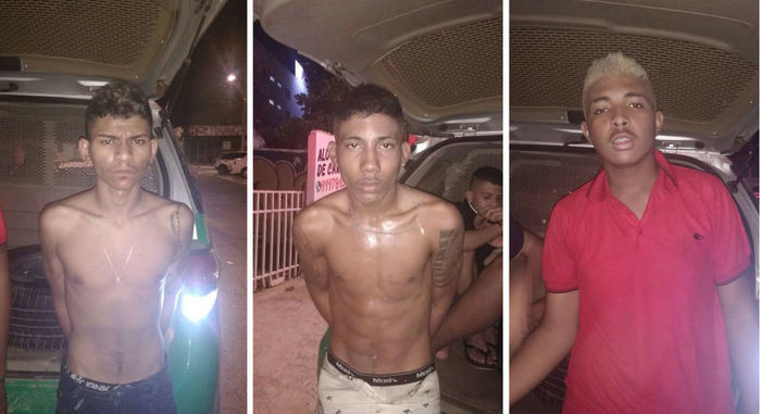 Jovens foram detidos no Mestre Dezinho (Crédito: Reprodução)