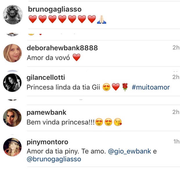 Filha adotiva de Bruno Gagliasso e Giovanna Ewbank chega ao Brasil (Crédito: Reprodução)