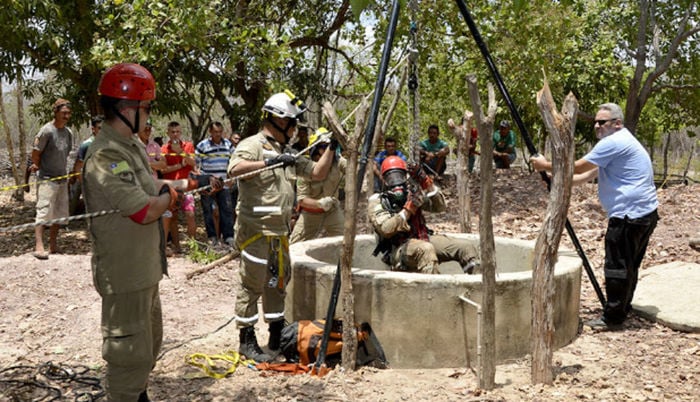 Lavrador morreu aps passar mal em poo