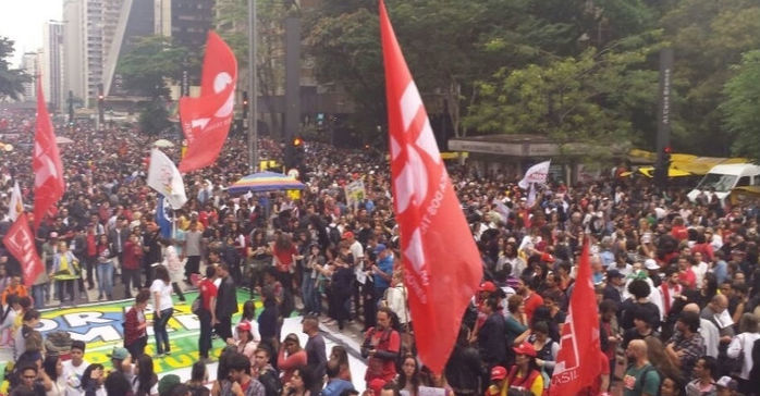 Ato Fora Temer na Avenida Paulista
