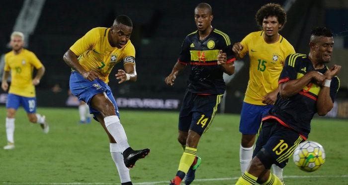 Brasil vence Colômbia  (Crédito: Reuters)