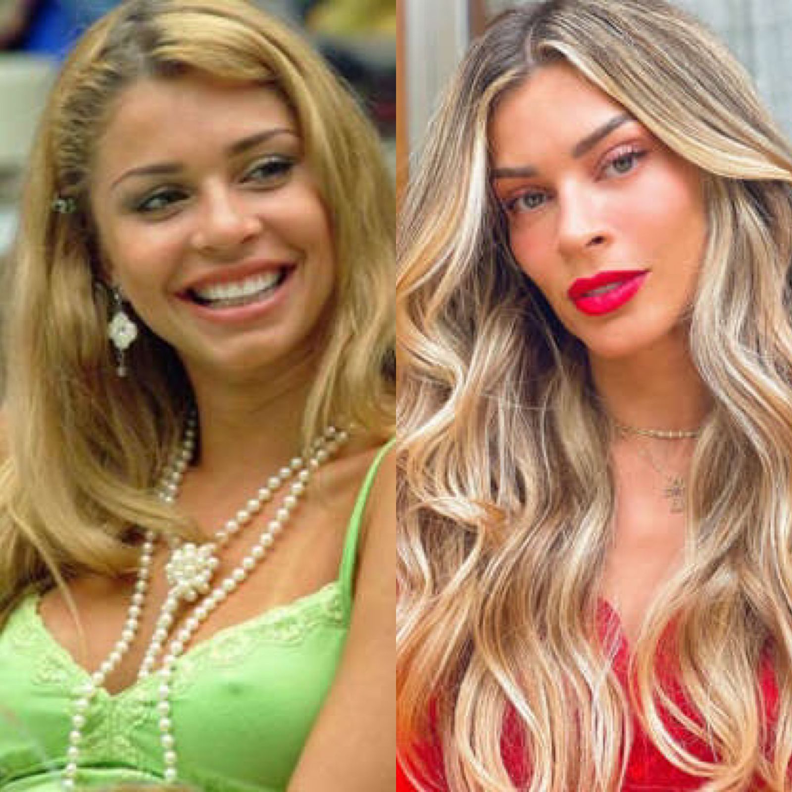 Rica vírus Veja antes e depois de personalidades depois da fama