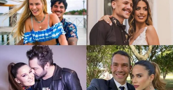 Amores E Desamores 11 Casais Que Se Juntaram E Separaram Em 2022