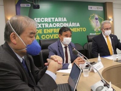 Governadores se reúnem com ministro da Saúde e cobram agilidade na entrega de vacinas