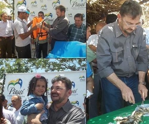 Governador entrega kits para Associação de Piscicultores da Pedra Redonda e provou um peixinho - Imagem 4