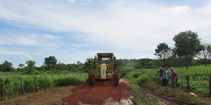 inicio do tapa buracos nas estradas vicinais vai com tudo