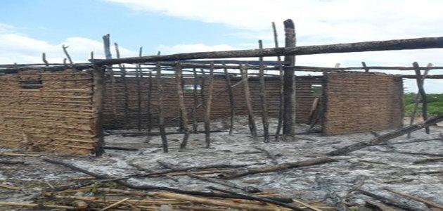 Casebre utilizado para venda e consumo de droga é incendiada no interior