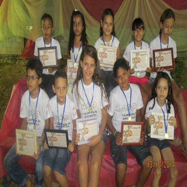 Condecoração dos Dez Melhores Alunos da Olimpíada de Matemática Municipal