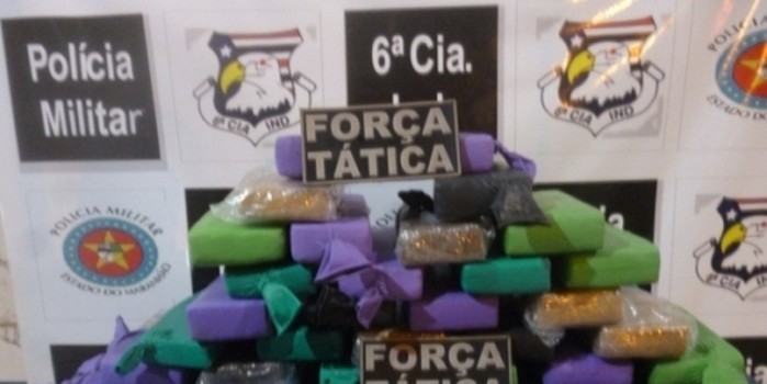 Homem é preso com 26 quilos de maconha em São João dos Patos