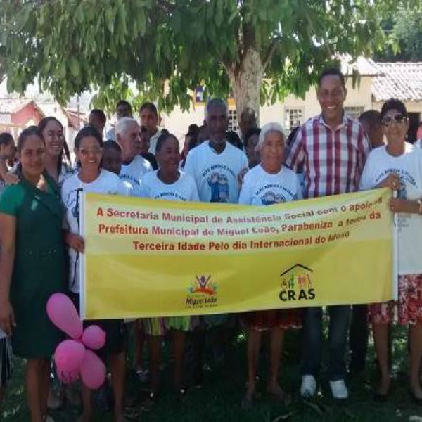 Prefeitura realiza atividades para comemorar Dia do Idoso