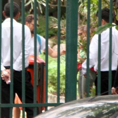 Grazi Massafera e Cauã Reymond são clicados juntos