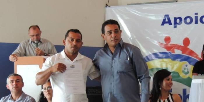 Posse dos novos secretario municipais de Curralinhos.