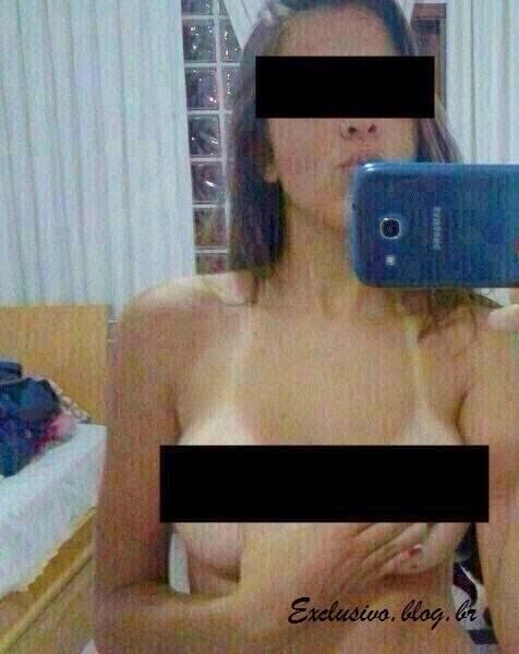 Suposta agente da Pol兤ia Rodovi疵ia Federal tem fotos intimas vazadas no WhatsApp