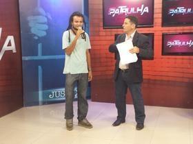 Israel Barcelar, cantor de Reggae Gospel se apresenta no "Patrulha"