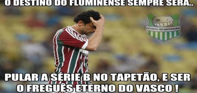 Fluminense vira alvo de zoações na internet depois da eliminação