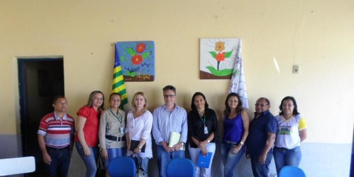 Técnicos do Banco Mundial visita escolas do "Programa Mais Viver" em Campinas do Piauí