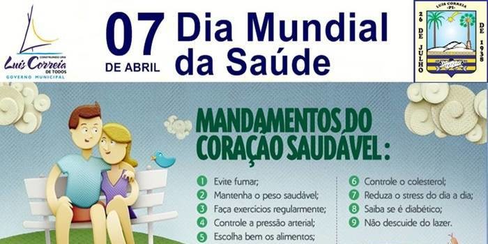 Hospital Municipal de Luís Correia comemora dia Mundial da Saúde