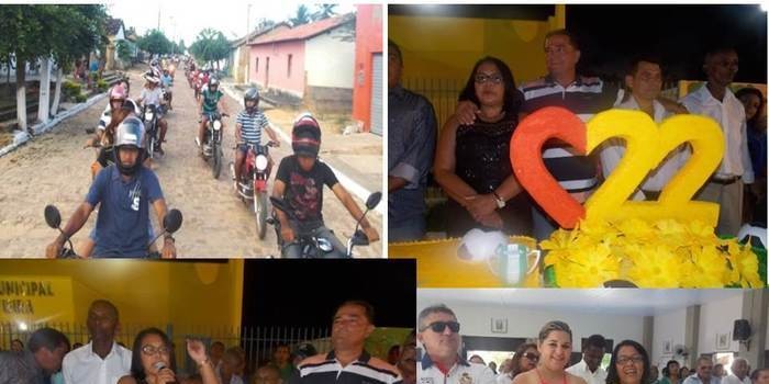 Canavieira comemora 22 anos com inaugurações, corte de bolo e muita festa.