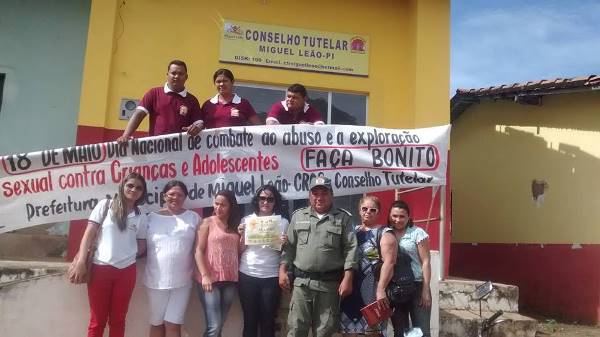 Cras realiza caminhada contra Exploração Sexual de Crianças e Adolescentes