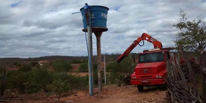 Mais água – Comunidade Boa Vista recebe novo sistema de abastecimento de água.