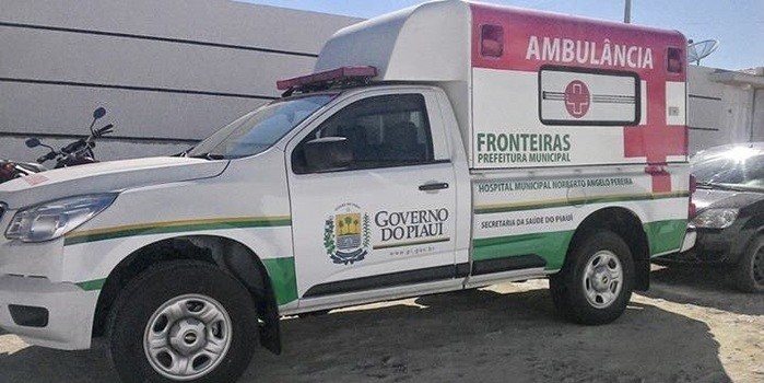 Prefeitura de Fronteiras recebe ambulância da Sesapi