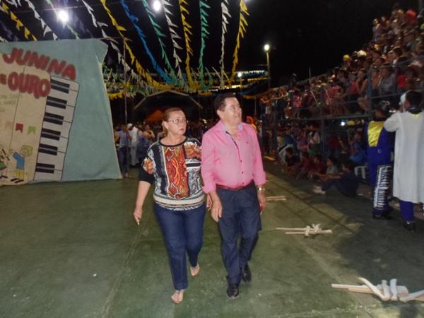 Ex-Prefeito Alcântara participa do XXVI Festival Cultural de Quadrilhas Junina