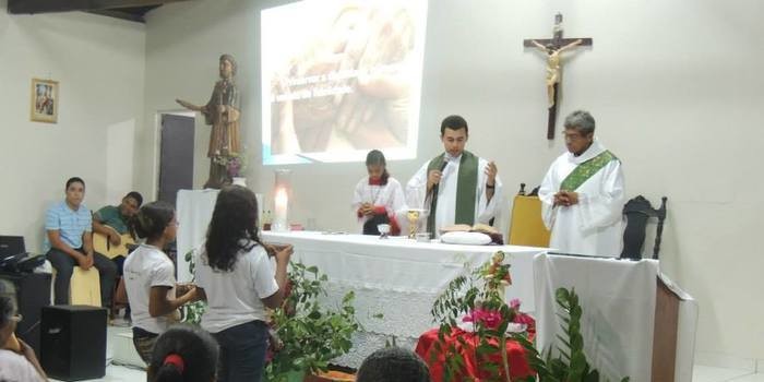 Festejo de São Raimundo em Curralinhos- Fotos da missa dia 25/08/14