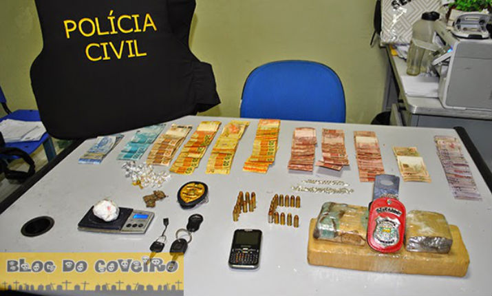Policia realiza a maior apreensão de drogas da história de Cocal da Estação