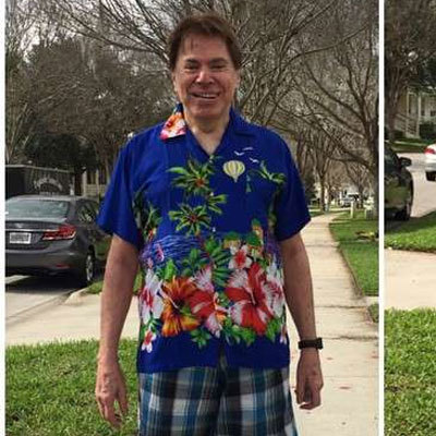 Silvio Santos é elogiado por famosos após aparecer com look bizarro em Miami
