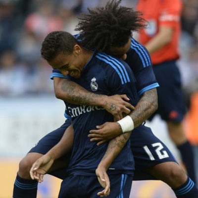 CR7 abre contagem, brasileiros brilham, e Real vence jogo