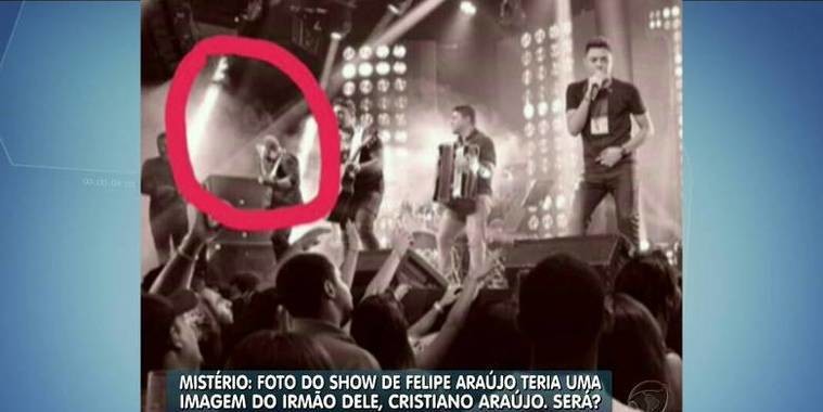 Suposta aparição de Cristiano Araújo em show do irmão intriga fãs