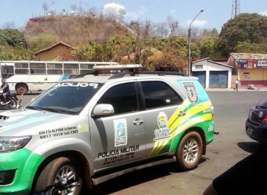 Viaturas da polícia militar realizaram diligências (Crédito: Reprodução)