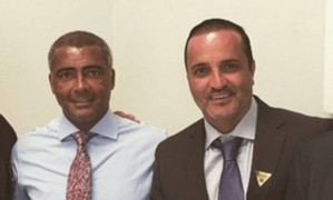 Romário e Wilson Musauer Júnior (Crédito: Reprodução/Facebook )