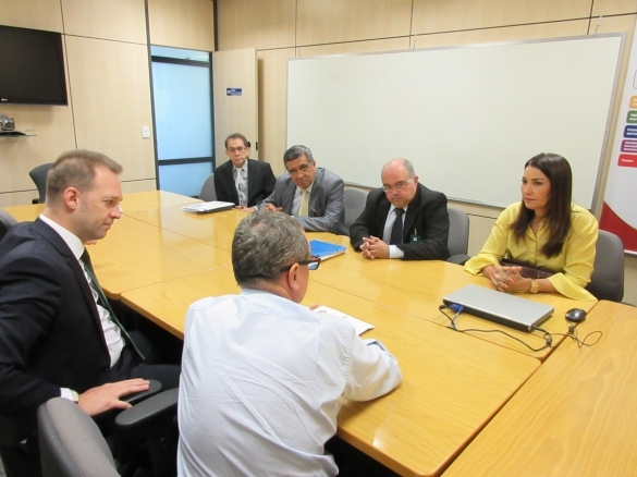 Reunião entre Margarete Coelho e representantes do Banco Mundial (Crédito: Reprodução)