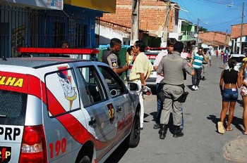 Local onde ocorreu o crime (Crédito: Railton Teixeira/Alagoas24horas)