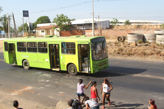 Rebelião Casa de Custódia, em Teresina (Crédito: Reprodução Jornal Meio Norte )