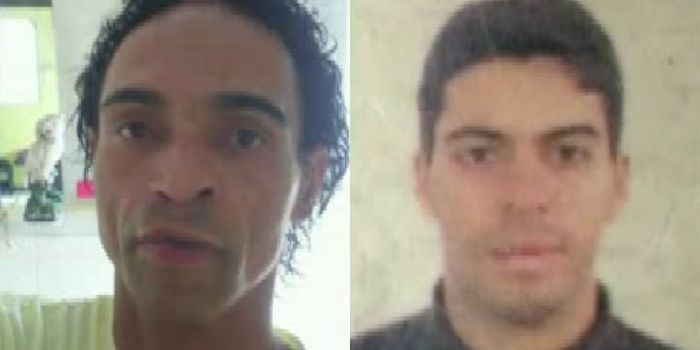 Jaslei Xavier, de 39 anos e Hélio Henrique Brito, de 24 (Crédito: Reprodução)