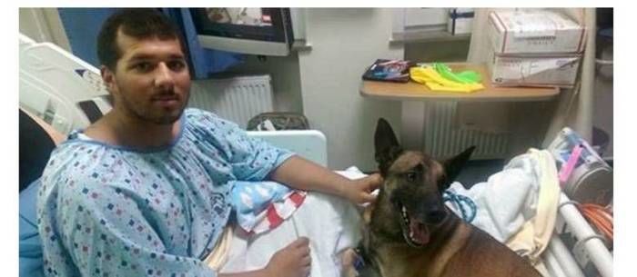 Militar e seu cão (Crédito: Reprodução)