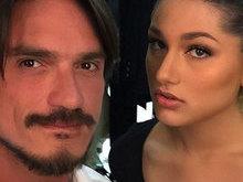 Aos 17 anos, Sasha aparece superproduzida ao lado de maquiador