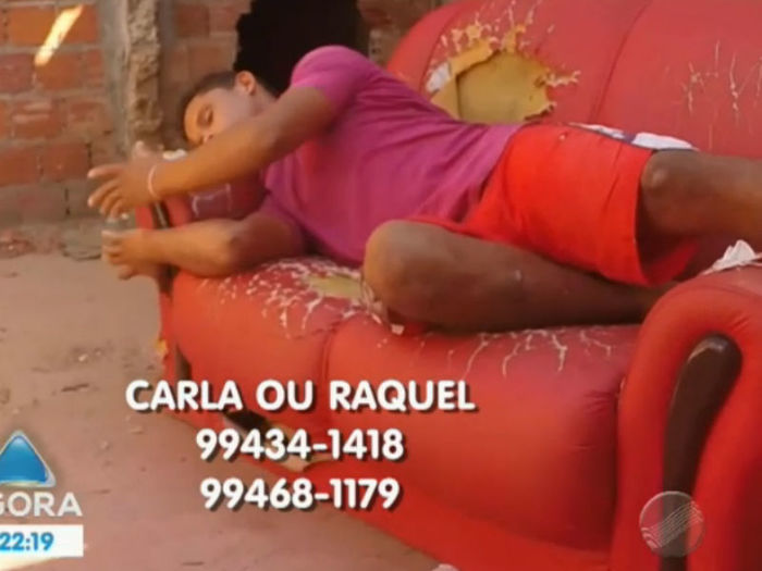 Jovem baleado em Teresina pede ajuda para retornar ao Pará (Crédito: Reprodução Programa Agora )
