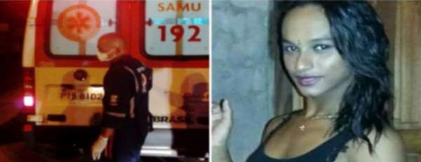 Travesti identificada apenas como Manu Santos (Crédito: Divulgação/Polícia Militar)