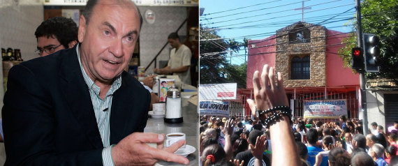 Igreja construída pelo ex-prefeito César Maia (Crédito: Montagem/Estadão)