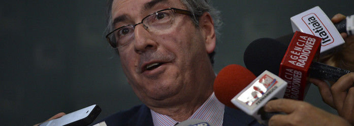 O presidente da Câmara dos Deputados, Eduardo Cunha