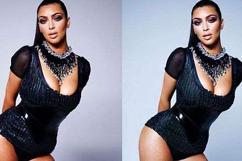 Celebridades antes e depois do photoshop (Crédito: Reprodução)