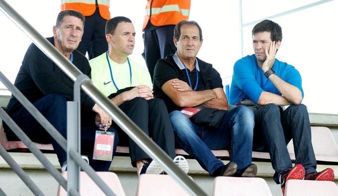 Muricy Ramalho, visitou a estrutura do Barcelona (Crédito: Site oficial do Barcelona)